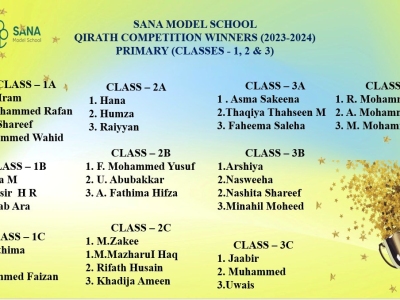 Qirath Competition winners